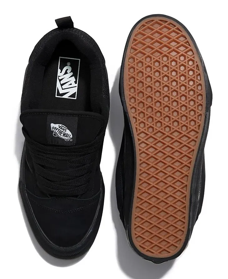 zapatos Vans Knu Skool - Black/Black