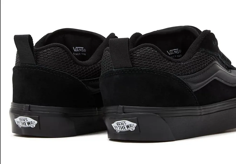 zapatos Vans Knu Skool - Black/Black