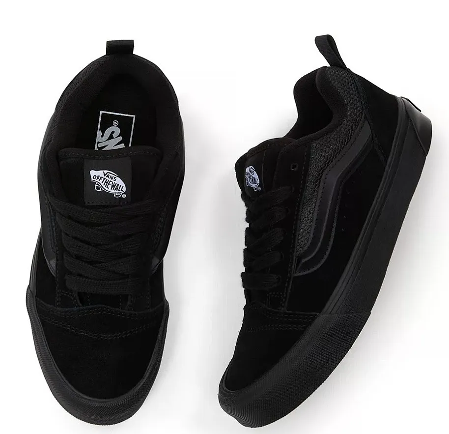 zapatos Vans Knu Skool - Black/Black