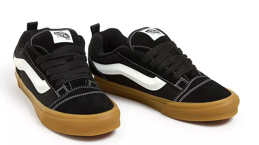 zapatos Vans Knu Skool - Black/Gum