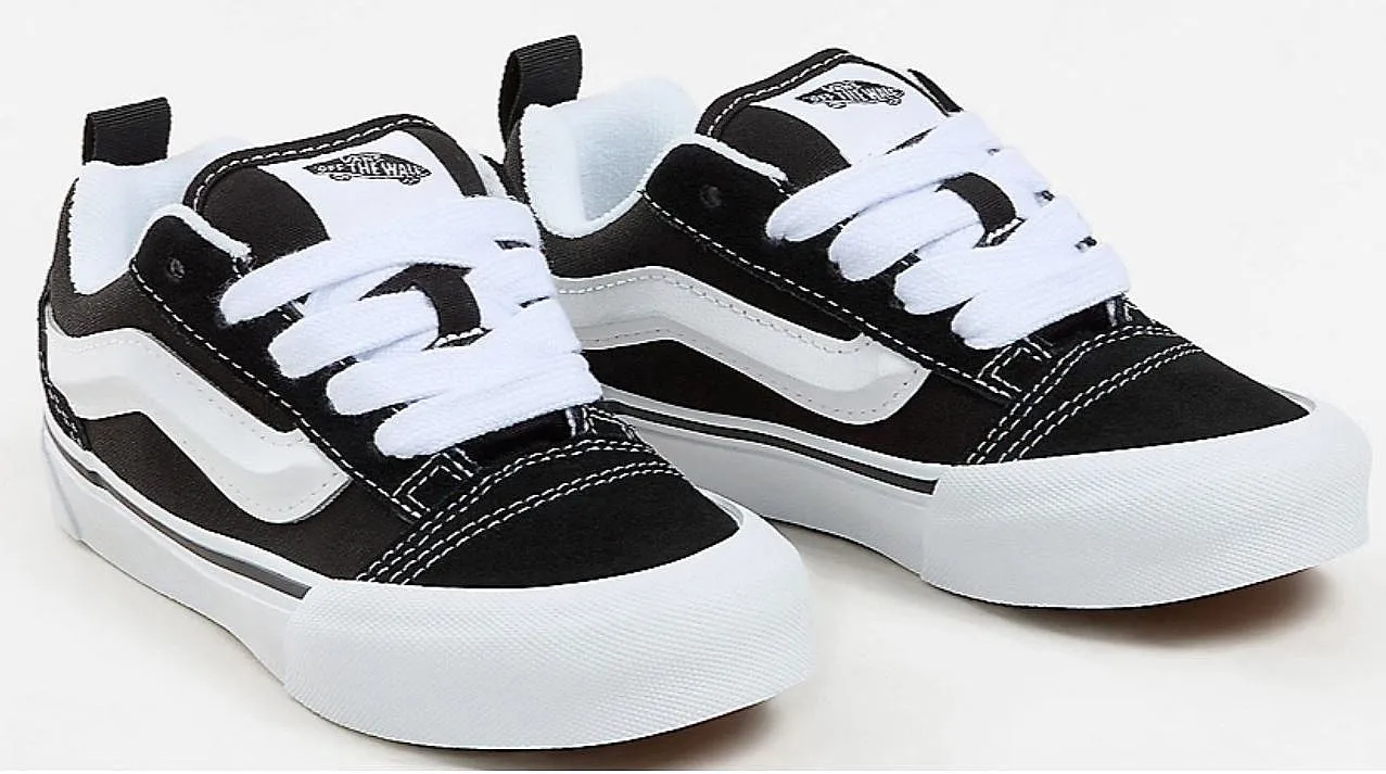 zapatos Vans Knu Skool - Black/White - kid´s