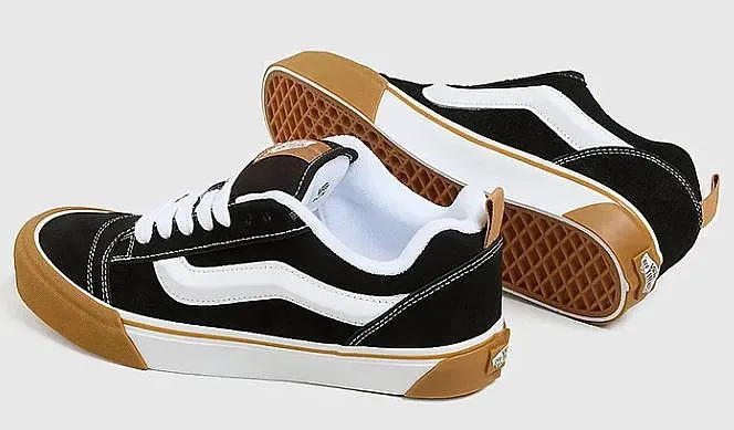 zapatos Vans Knu Skool - Gum Bumper Black