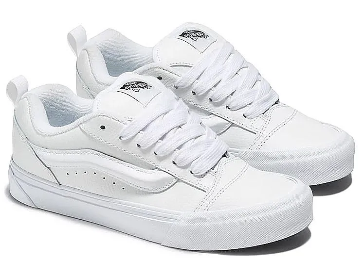 zapatos Vans Knu Skool Leather - White