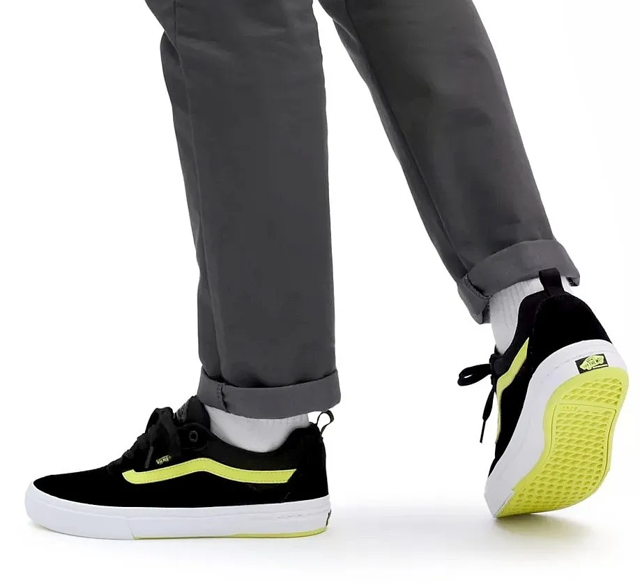 zapatos Vans Kyle Walker - Black/Sulphur - men´s