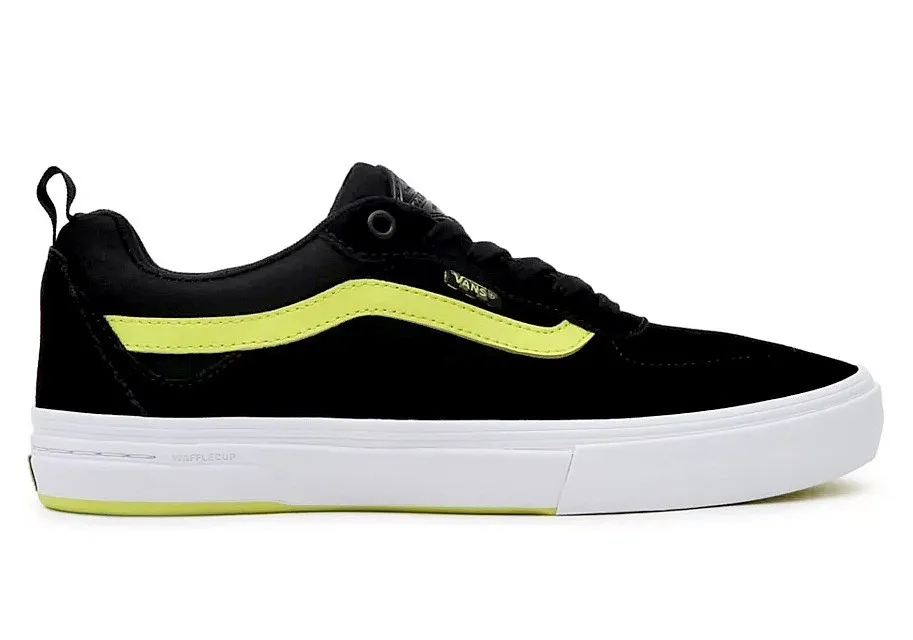 zapatos Vans Kyle Walker - Black/Sulphur - men´s