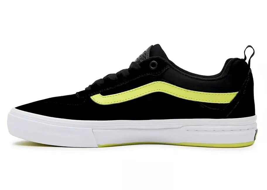 zapatos Vans Kyle Walker - Black/Sulphur - men´s