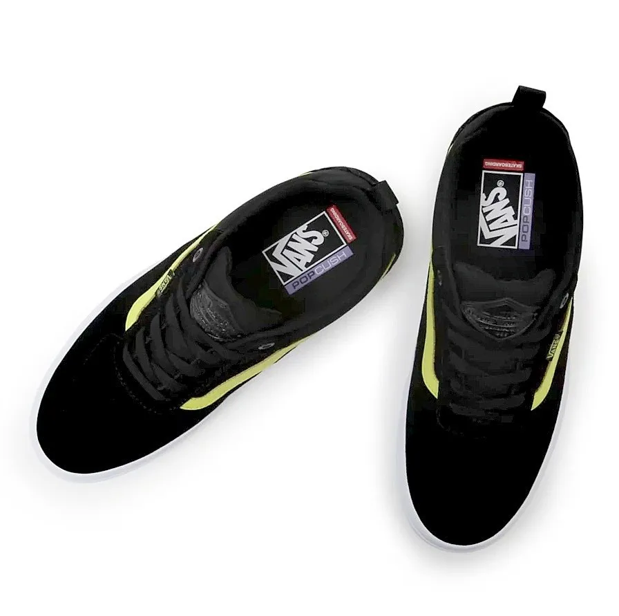 zapatos Vans Kyle Walker - Black/Sulphur - men´s