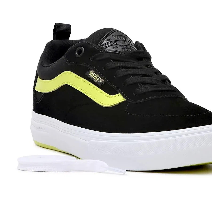 zapatos Vans Kyle Walker - Black/Sulphur - men´s