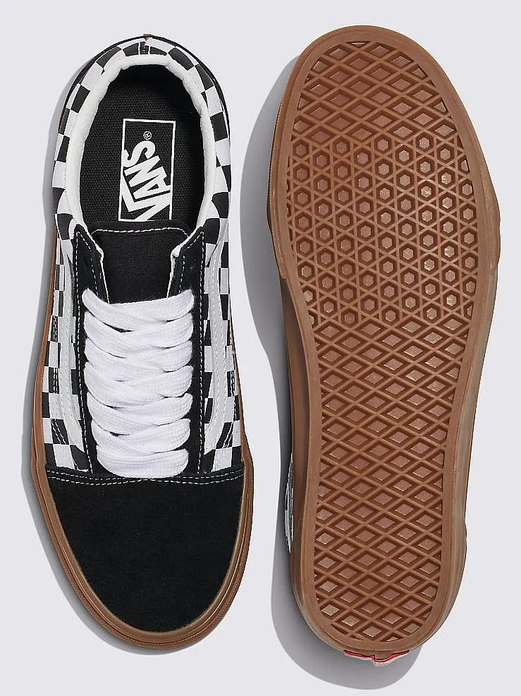 zapatos Vans Old Skool - Fat Lace Checker Black