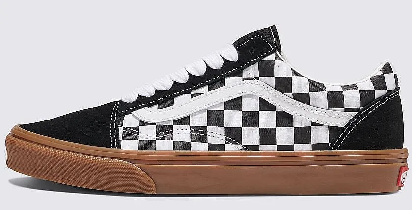 zapatos Vans Old Skool - Fat Lace Checker Black