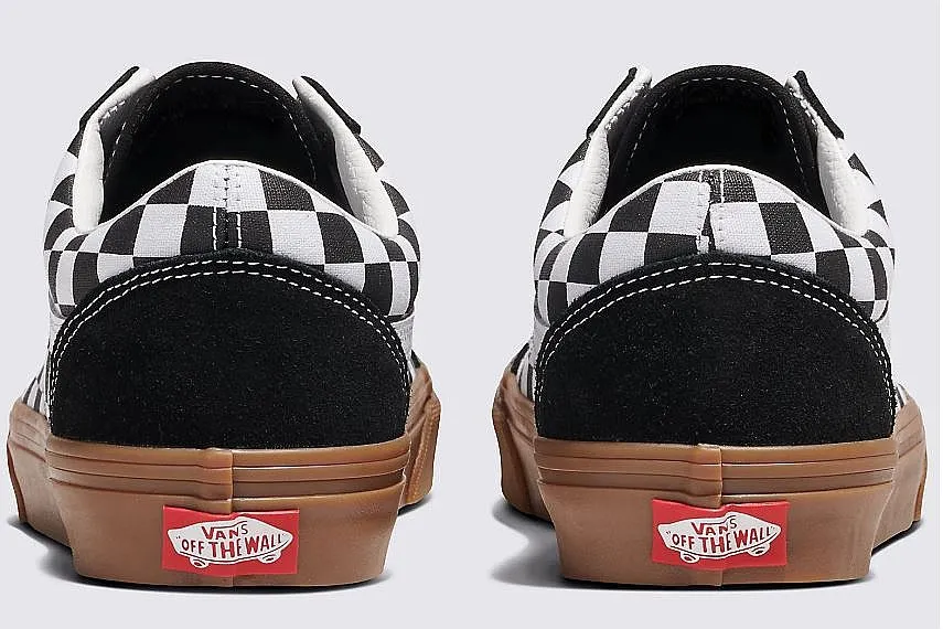 zapatos Vans Old Skool - Fat Lace Checker Black