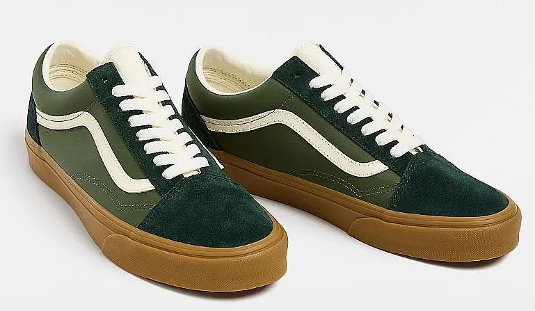 zapatos Vans Old Skool - Sporty Green/Gum