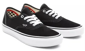 zapatos Vans Skate Authentic - Black/White - men´s