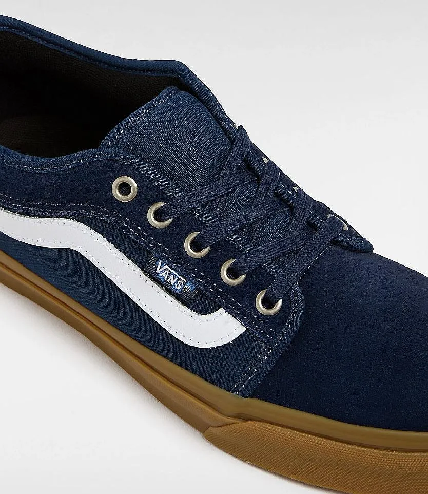 zapatos Vans Skate Chukka Low Sidestripe - Navy/Gum