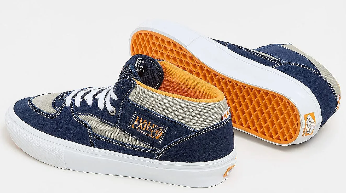 zapatos Vans Skate Half Cab - Smoke/Navy - men´s