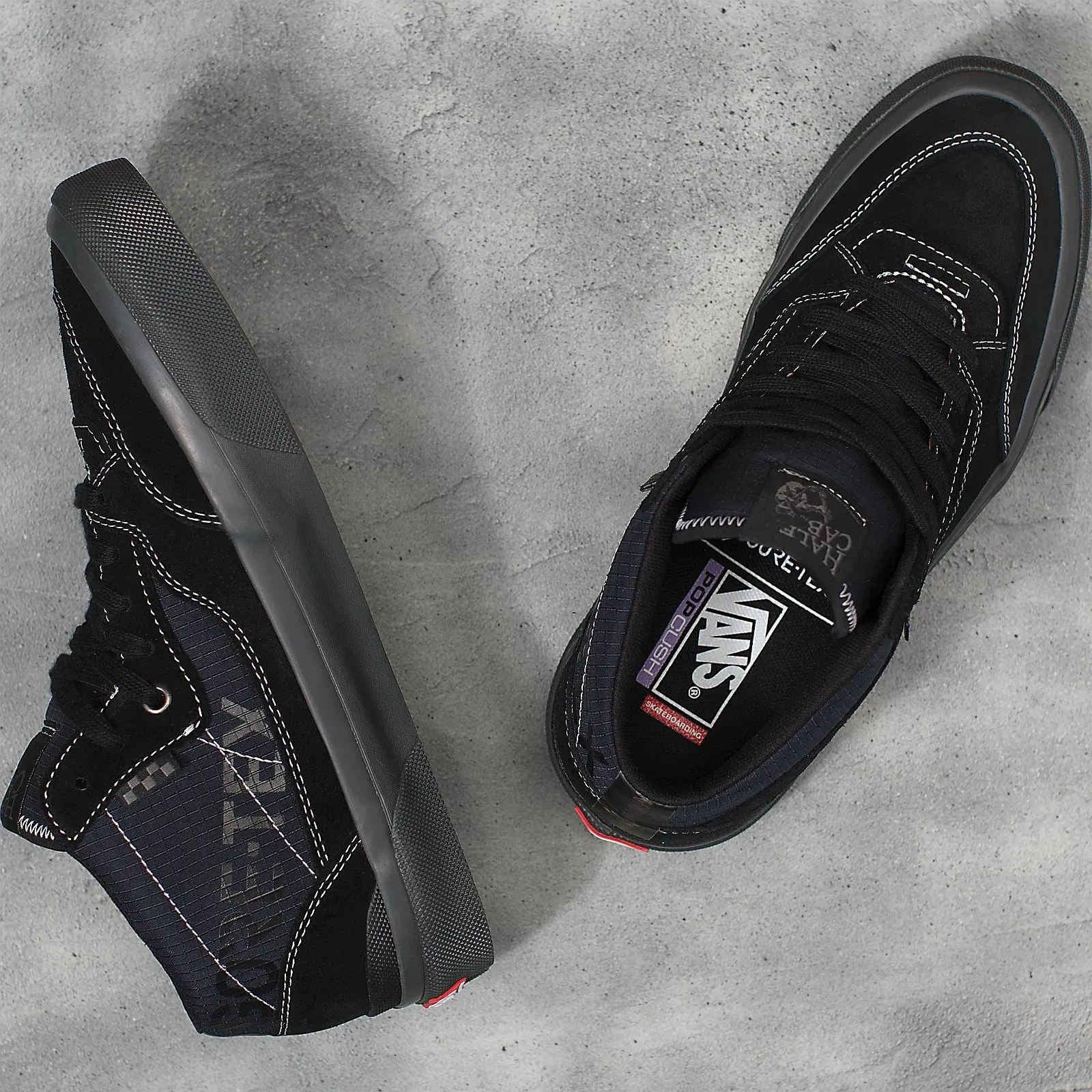 zapatos Vans Skate Half Cab '92 GTX - Black - men´s