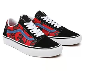 zapatos Vans Skate Old Skool - Krooked B Nnatasforray/Red - men´s