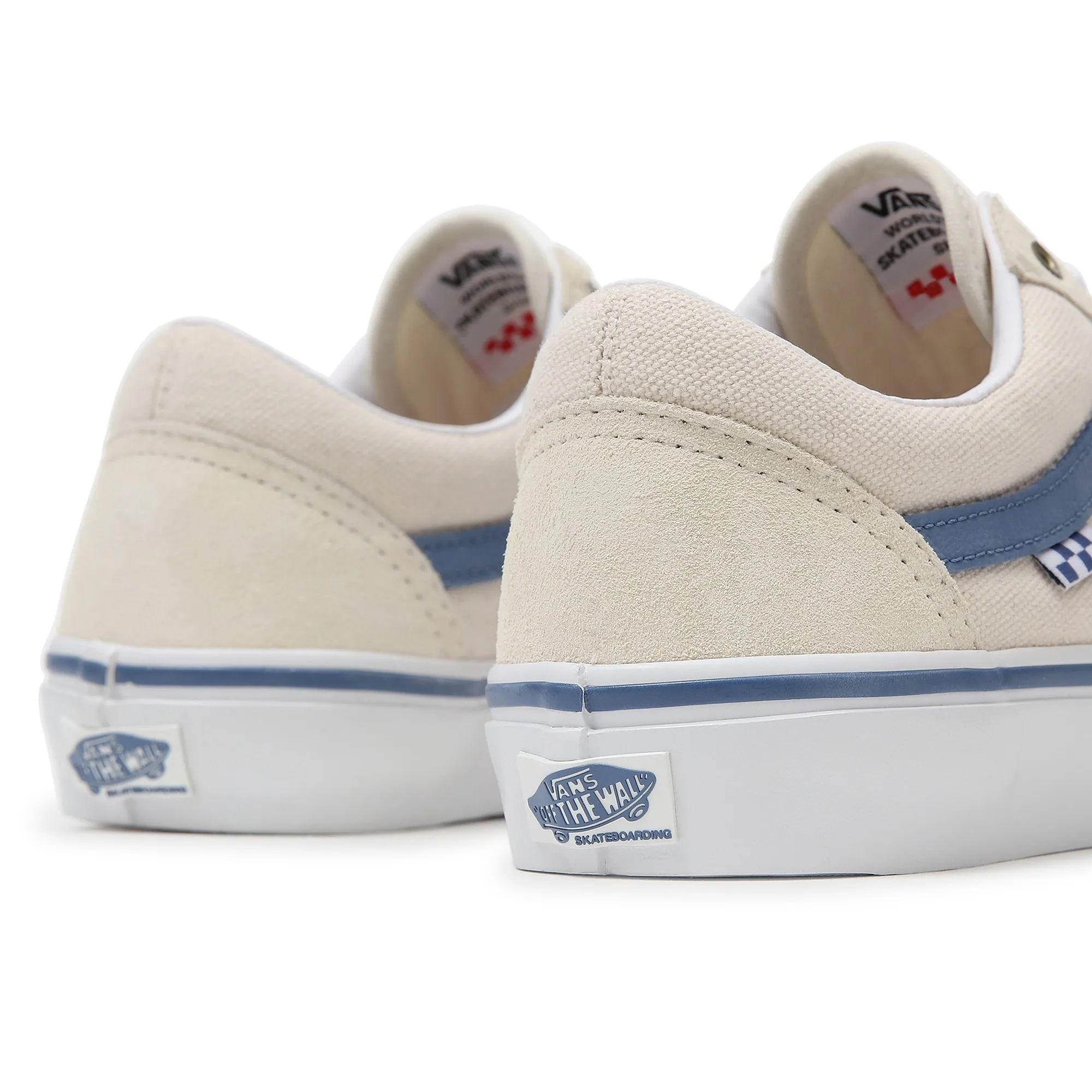 zapatos Vans Skate Old Skool - Raw Canvas/Classic White - men´s