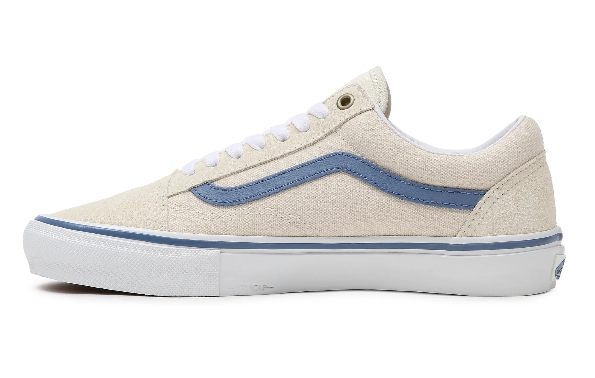 zapatos Vans Skate Old Skool - Raw Canvas/Classic White - men´s