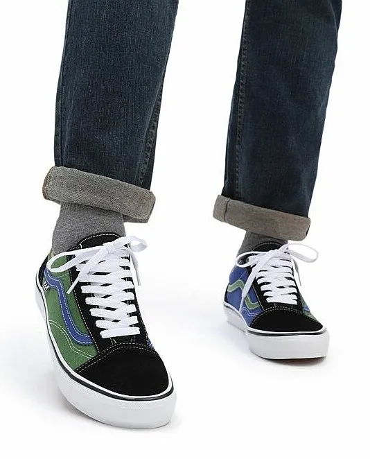 zapatos Vans Skate Old Skool - University/Green/Blue - men´s