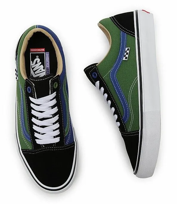 zapatos Vans Skate Old Skool - University/Green/Blue - men´s