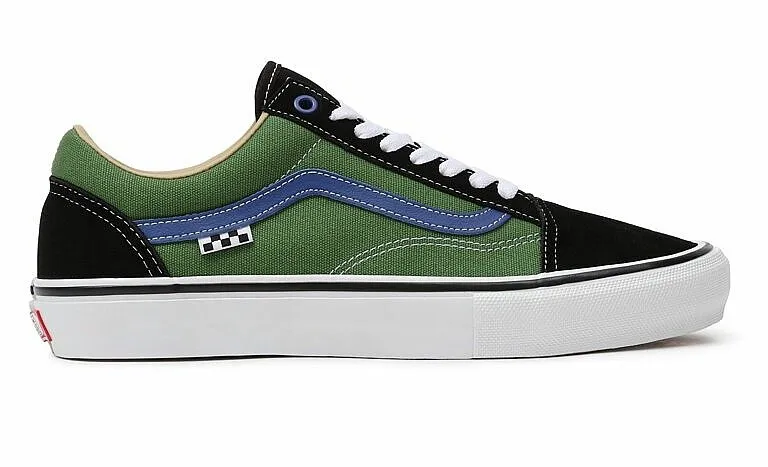 zapatos Vans Skate Old Skool - University/Green/Blue - men´s