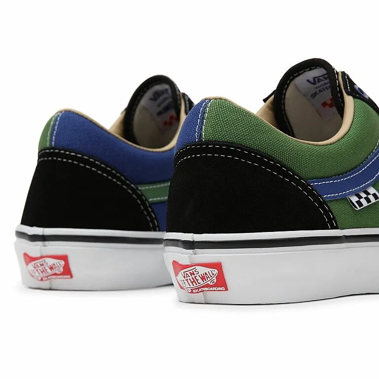 zapatos Vans Skate Old Skool - University/Green/Blue - men´s