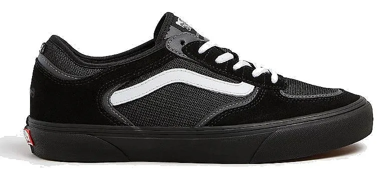 zapatos Vans Skate Rowley - Black/White/Black