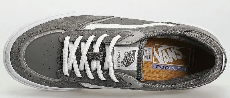 zapatos Vans Skate Rowley - Grey/White - men´s