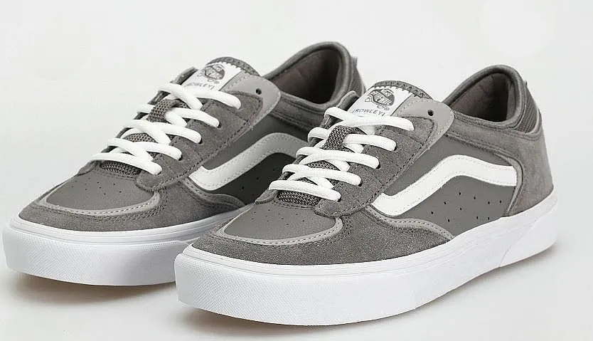 zapatos Vans Skate Rowley - Grey/White - men´s