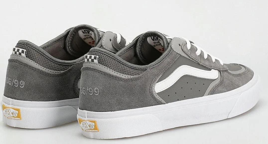 zapatos Vans Skate Rowley - Grey/White - men´s