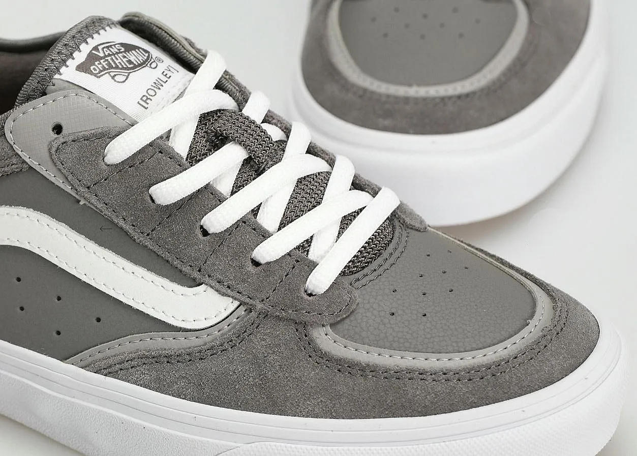 zapatos Vans Skate Rowley - Grey/White - men´s