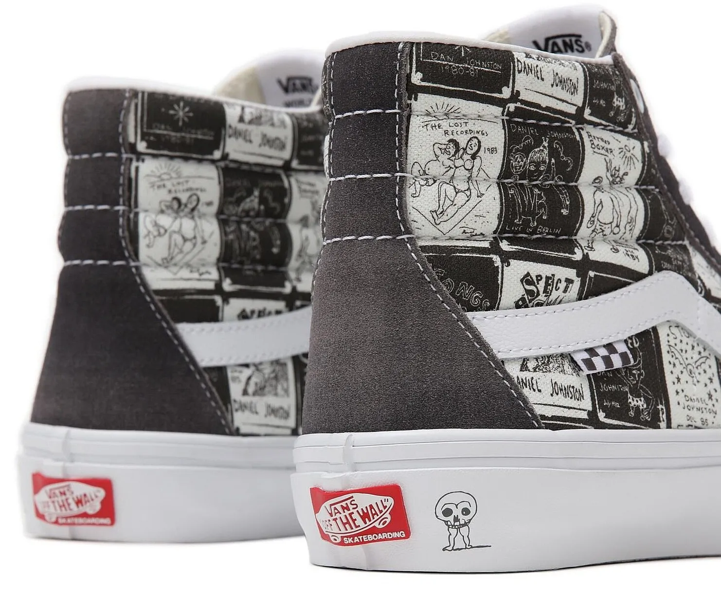 zapatos Vans Skate Sk8-Hi - Daniel Johnston/Raven - men´s