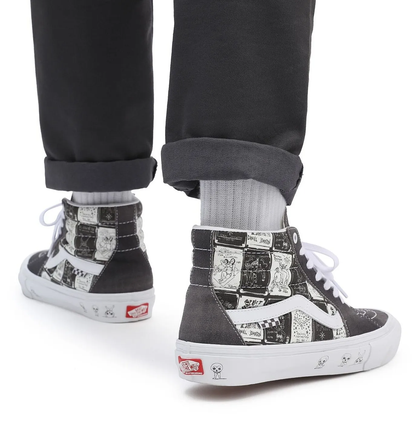 zapatos Vans Skate Sk8-Hi - Daniel Johnston/Raven - men´s