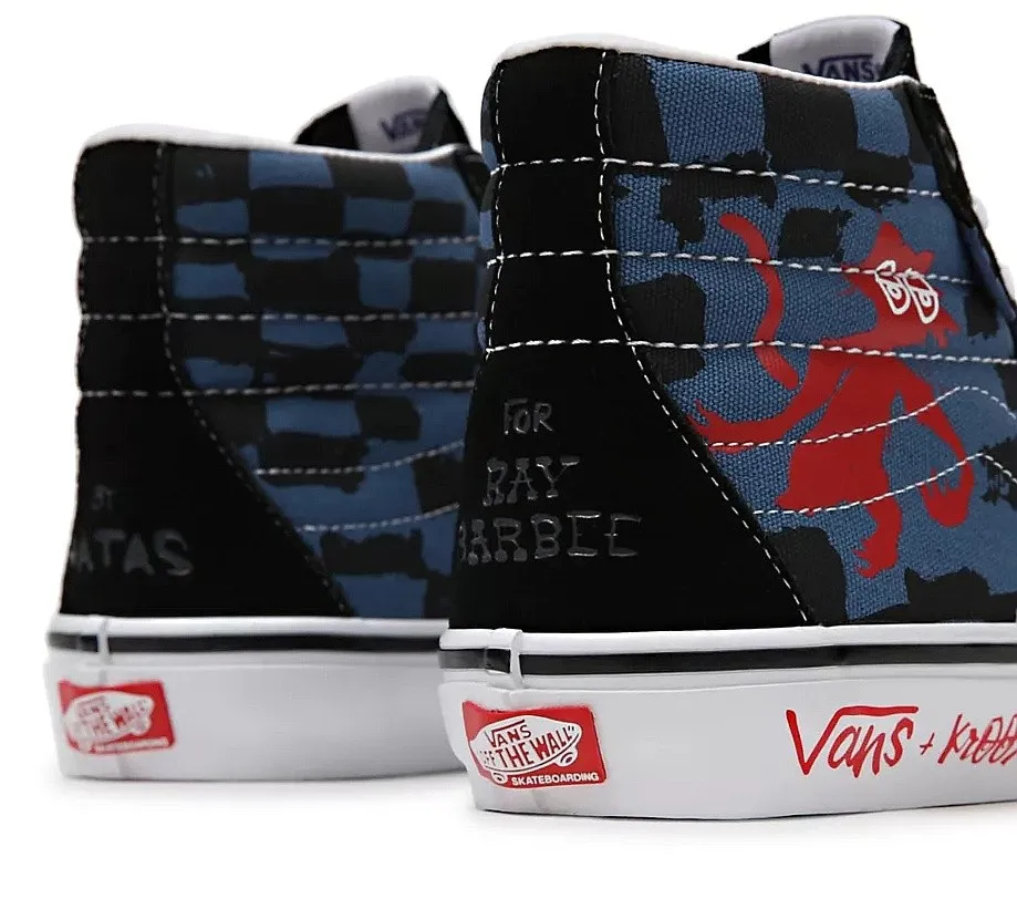 zapatos Vans Skate Sk8-Hi - Krooked B Natasforray/Blue - men´s