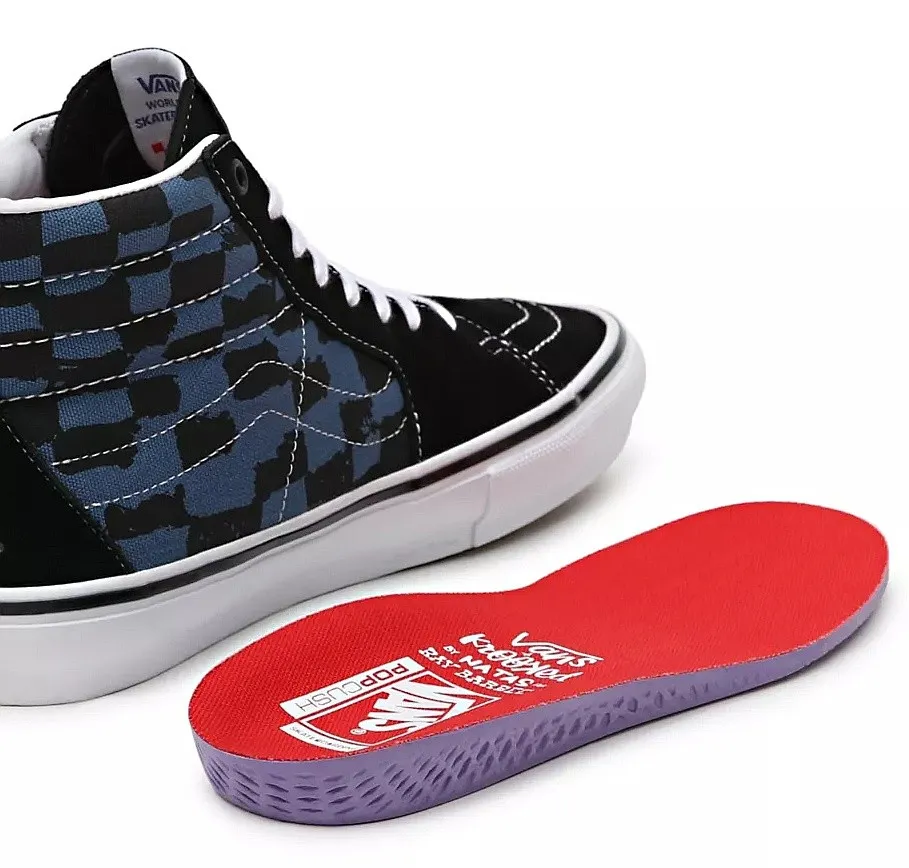 zapatos Vans Skate Sk8-Hi - Krooked B Natasforray/Blue - men´s