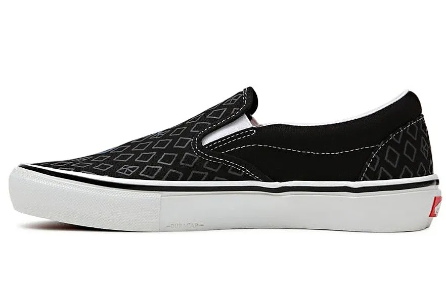 zapatos Vans Skate Slip-On - Krooked B Natasforray/Black - men´s