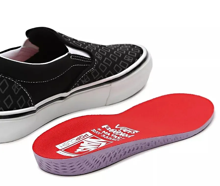 zapatos Vans Skate Slip-On - Krooked B Natasforray/Black - men´s