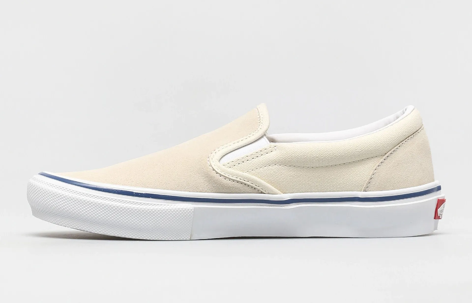 zapatos Vans Skate Slip-On - Raw Canvas/Classic White - men´s