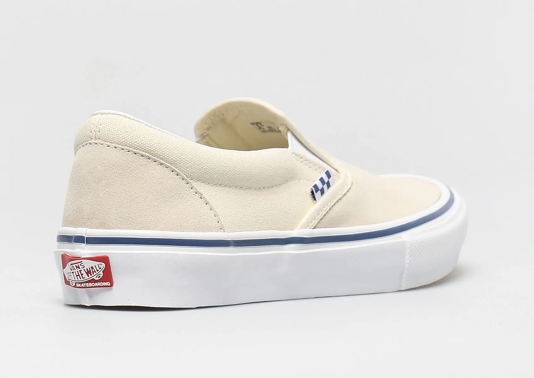 zapatos Vans Skate Slip-On - Raw Canvas/Classic White - men´s