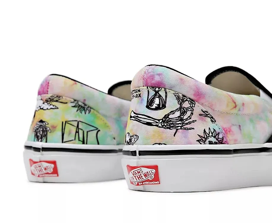 zapatos Vans Skate Slip-On - Shroom Doom/Multi - men´s