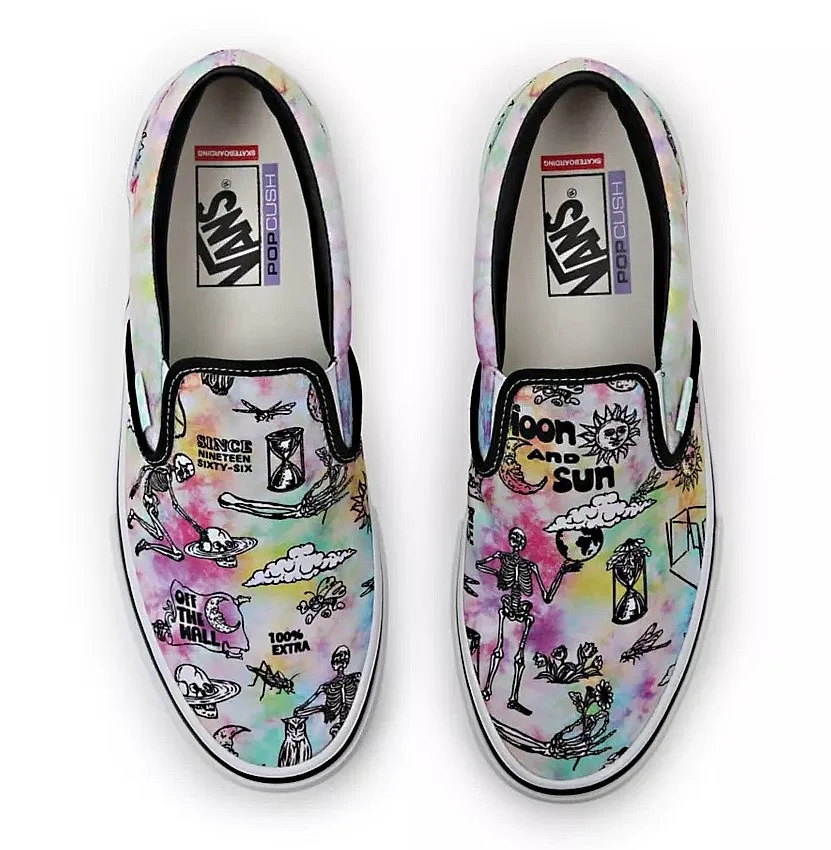 zapatos Vans Skate Slip-On - Shroom Doom/Multi - men´s